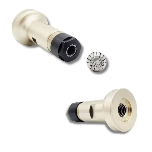 Kit porte-outil pour disqueuse / meuleuse d'angle comprenant 3 pinces (Ø6mm - Ø 8mm - Ø10mm) - Multishaft ER-16