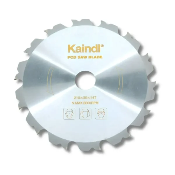 Lame de scie PCD diamant polycristallin pour matériaux abrasifs - Kaindl (Ø160 à Ø300mm)