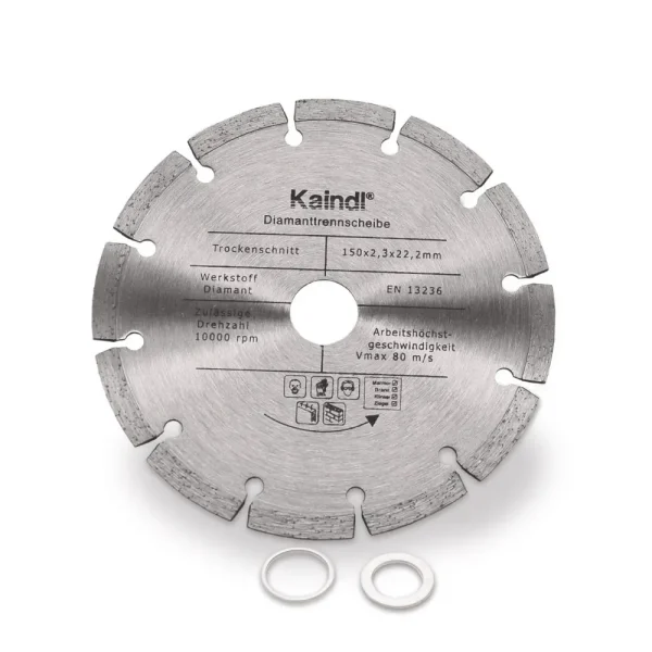 Disque de coupe diamanté haute performance Ø150mm pour scie circulaire portative - Kaindl