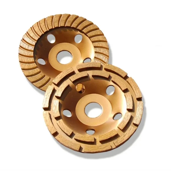 Meule diamantée pour meuleuse d'angle Ø125mm - Kaindl (Double segment / Turbo)