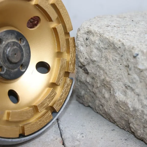 Meule diamantée pour meuleuse d'angle Ø125mm - Kaindl (Double segment / Turbo)