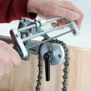 Station d'affûtage lames de scie et chaînes de tronçonneuse - Kaindl Pro-Feiler